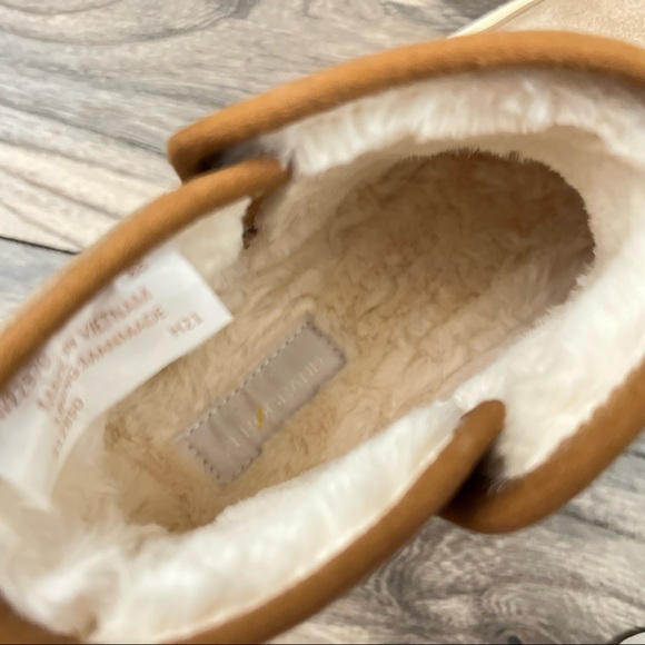 NIB Cole Haan Zerogrand Water Resistant Bootie Birch Beige Suede Leather - Picture 10 of 16